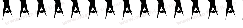 X Bijan Regular字体转换